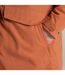 Veste Imperméable À Capuche Avec Bord Duveteux Amovible Sofia Femme Orange Clair Craghoppers-4