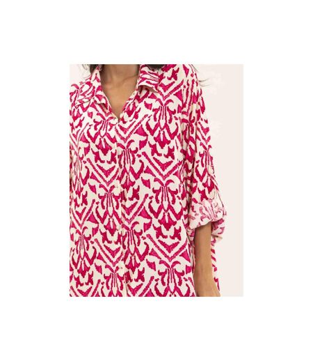 Robe chemise motifs IRVINIE - Dona X Lisa