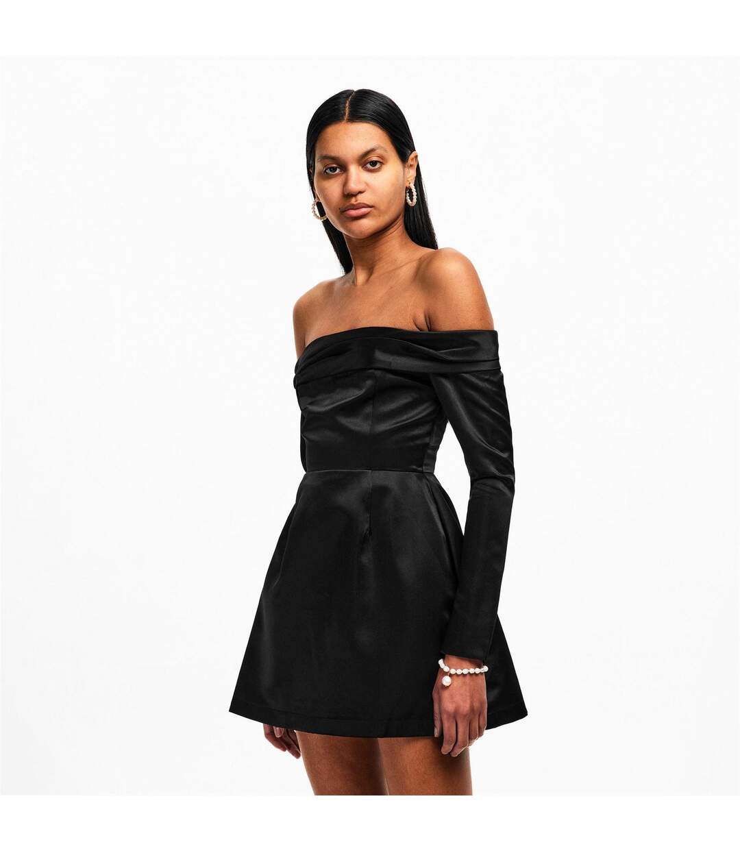 Robe Courte Femme Noir Odd Muse-4