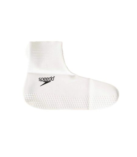 Unisex Adult Latex Pool Socks White Speedo