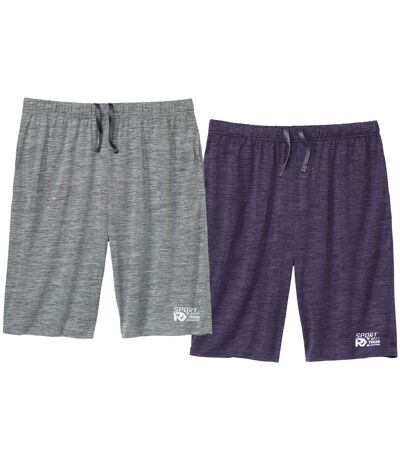 Lot de 2 Bermudas Sport