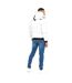 Veste Milwaka Homme Gris Clair Crosshatch-3