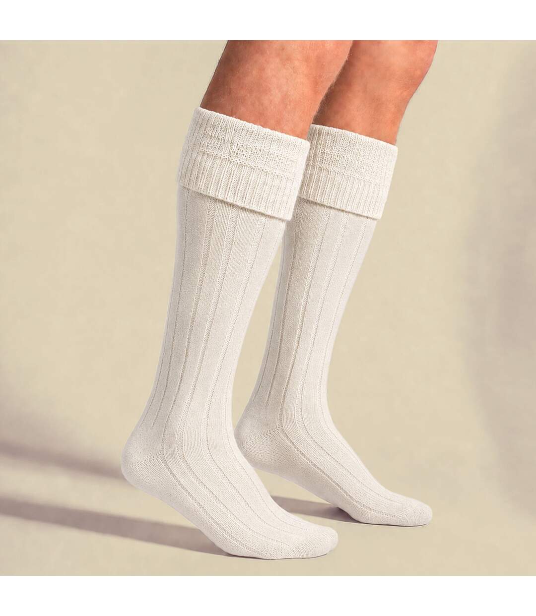 Chaussettes Longues Kilt en Laine pour Homme | Chaussettes Épaisses au Genou-5