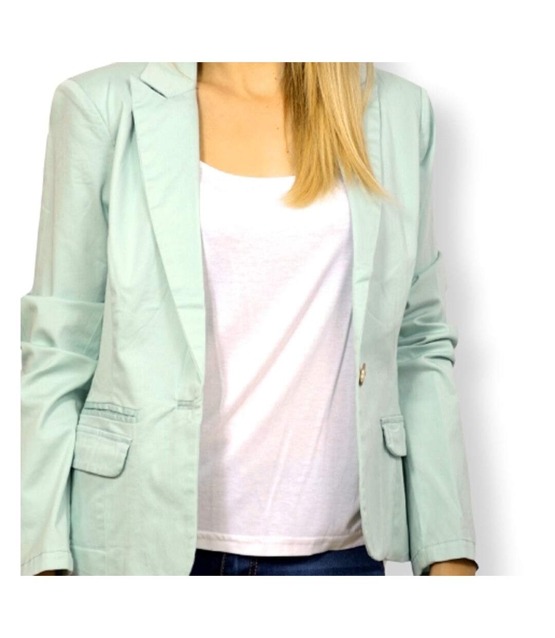 Veste femme manches longues casual - coupe ajustée