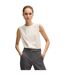 Blouse Sans Manches Femme Blanc Boss-4