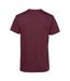 T-shirt E150 Homme Bordeaux B&C-2