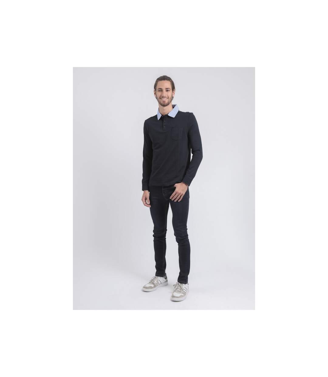 Polo manches longues pur coton POKEMAN-4
