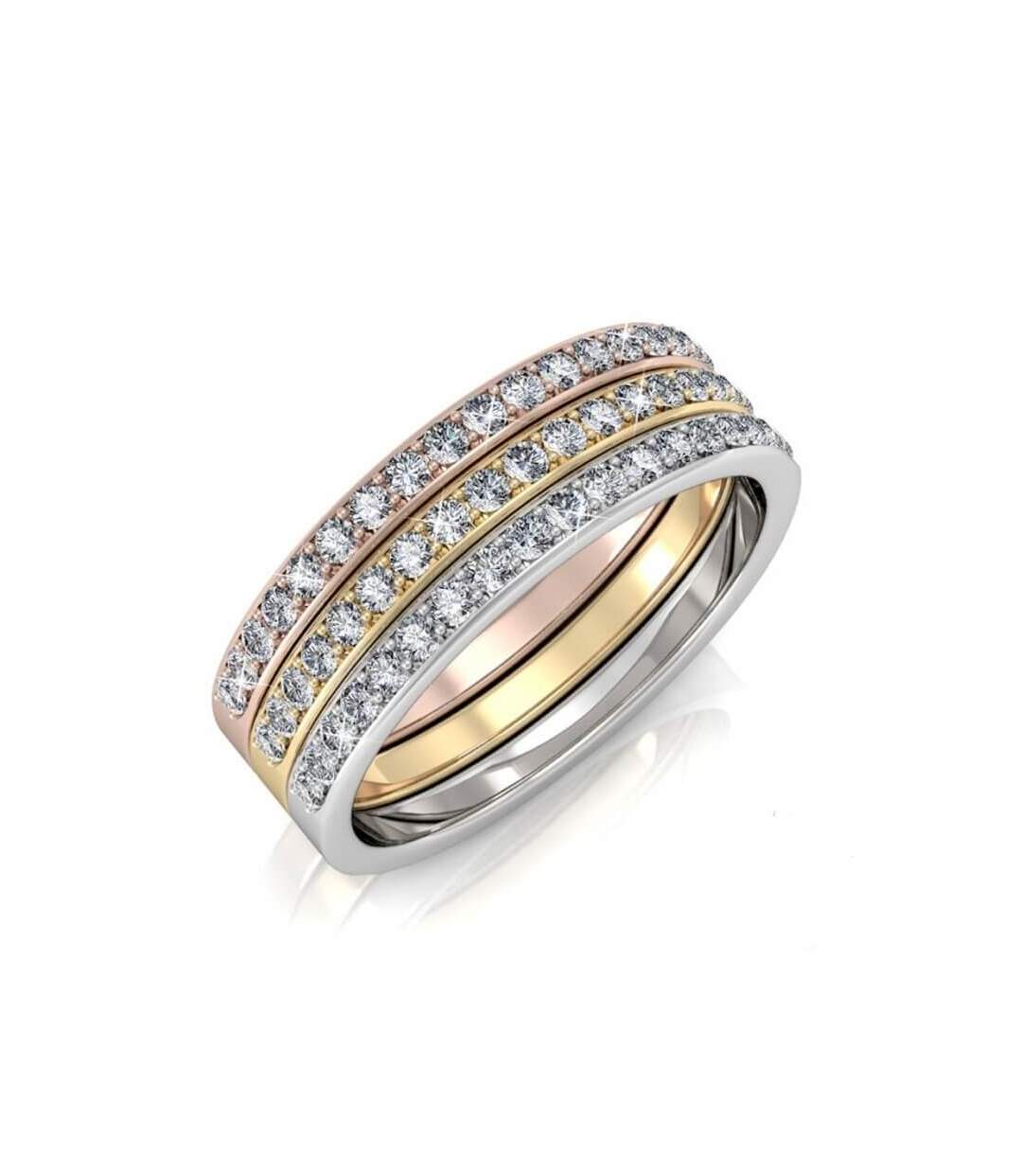 Bague Trinity, Cristal d'Autriche-1