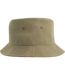Atlantis Unisex Adult Geo Recycled Polyester Bucket Hat (Khaki) - UTAB610