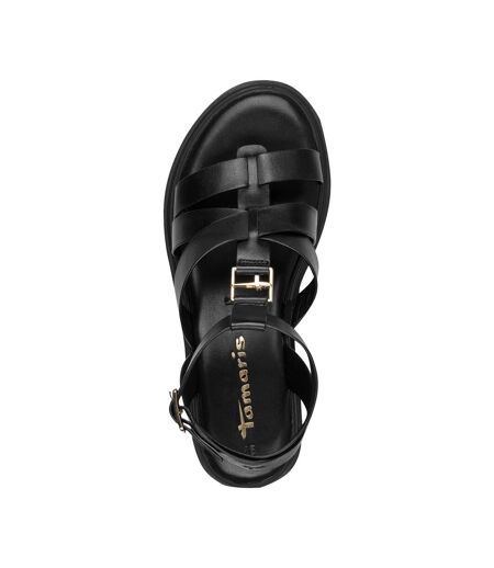 Sandales Compensées Cuir Tamaris