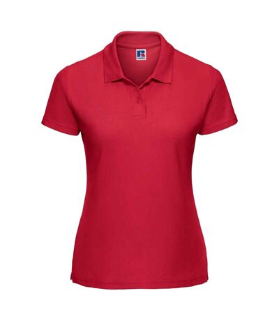 Polo femme rouge classique Russell Russell