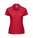 Polo femme rouge classique Russell Russell