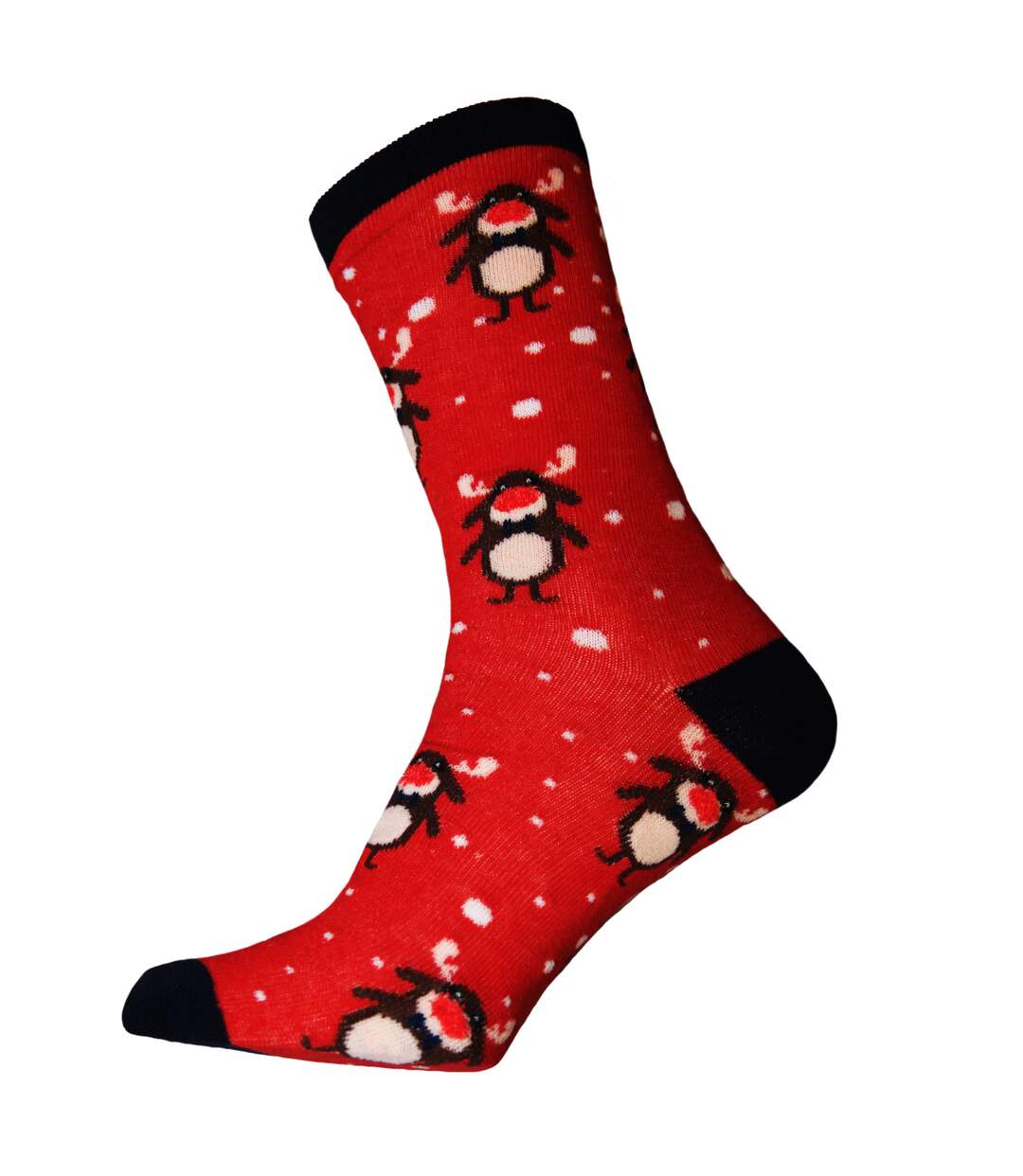 Chaussettes homme rouge RJM