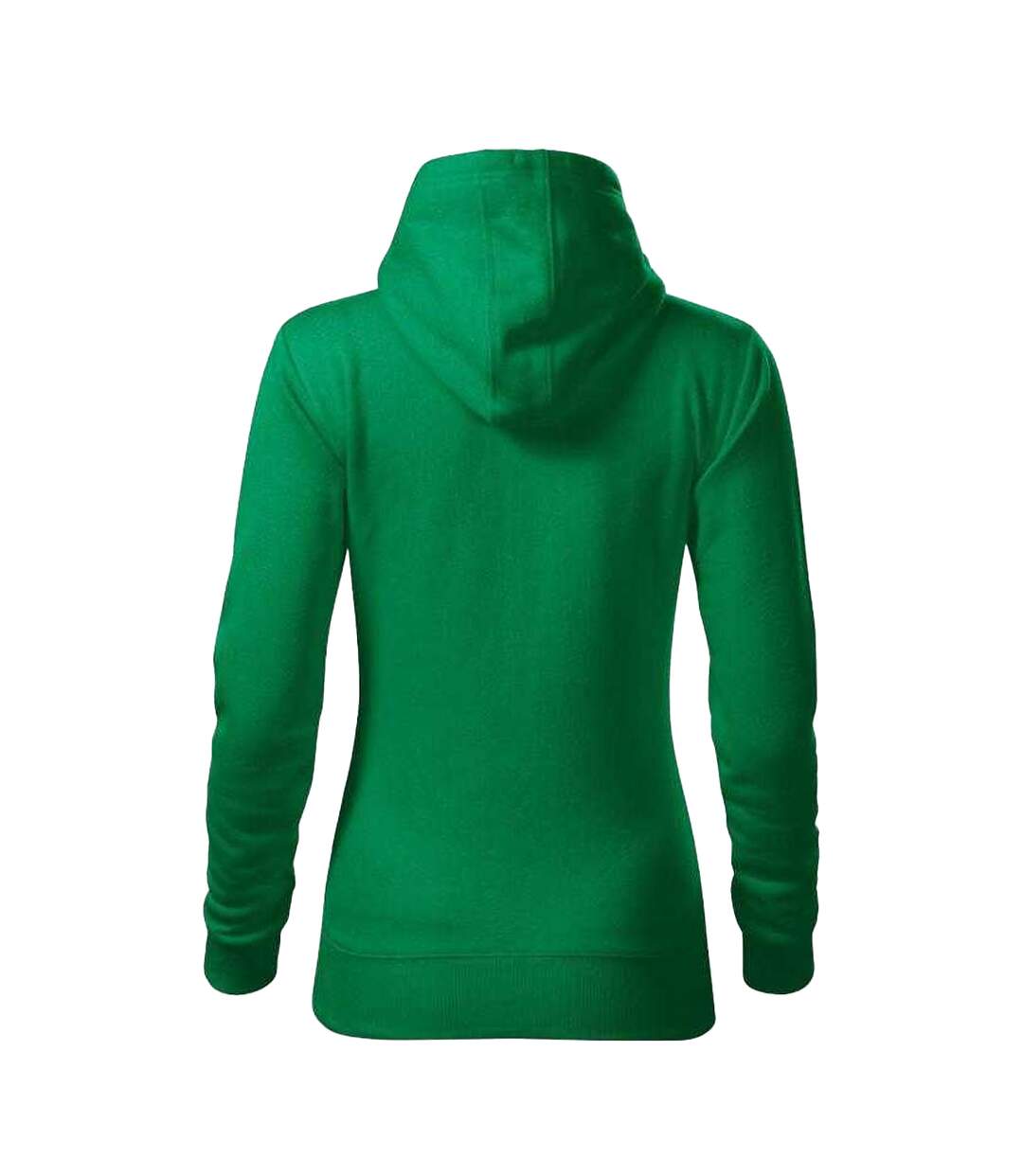 Womens/ladies Cape Hoodie Green Malfini-2