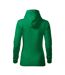Womens/ladies Cape Hoodie Green Malfini-2