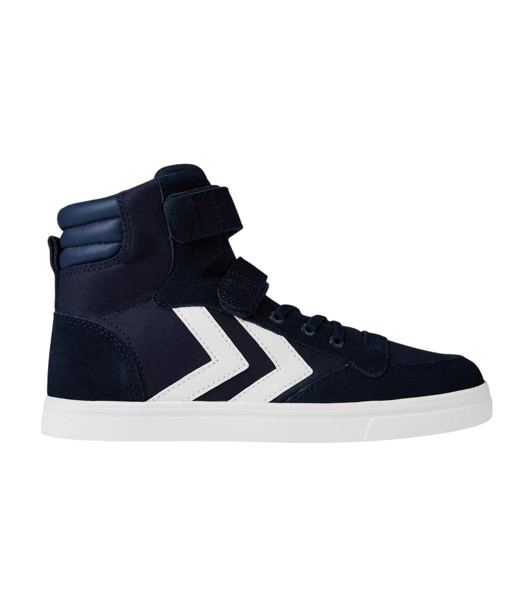 Baskets Motif/style Rayures À Chevrons Stadil Femme Bleu Marine Hummel-4