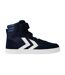 Baskets Motif/style Rayures À Chevrons Stadil Femme Bleu Marine Hummel-4