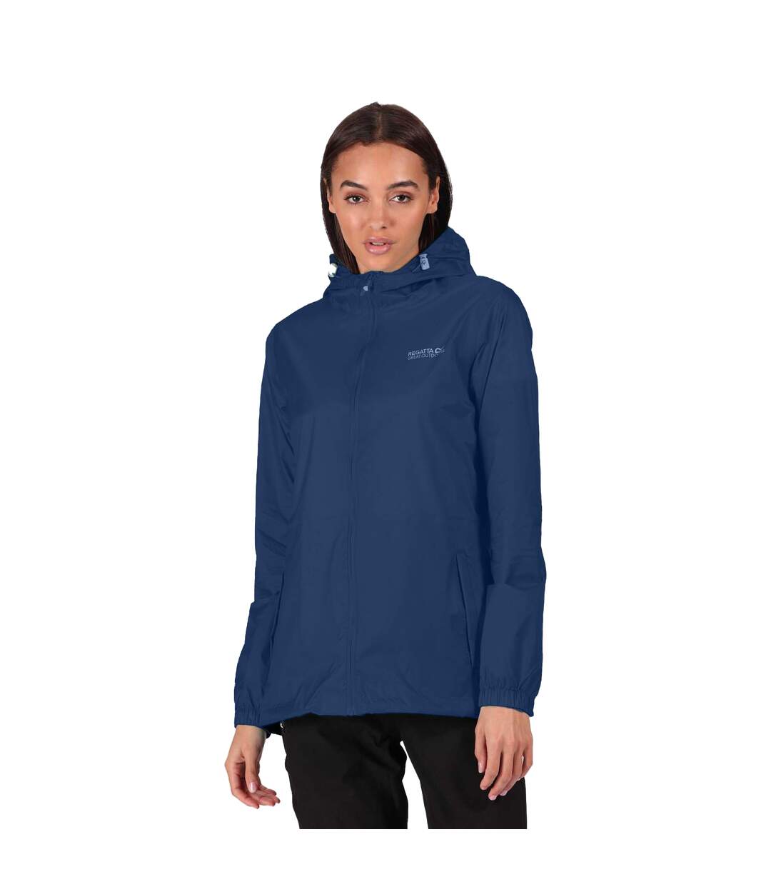 Veste Imperméable Pack It Femme Bleu Nuit Regatta-1