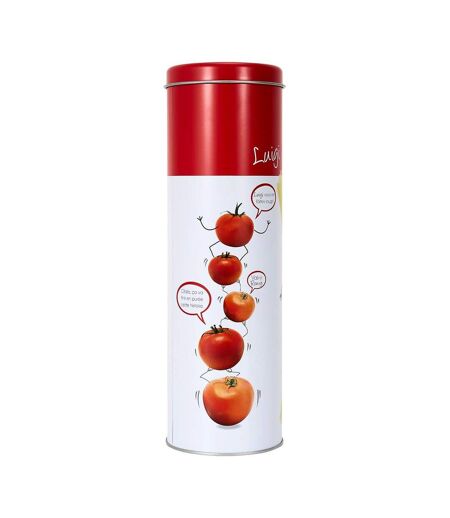Boîte à Spaghettis en Métal Ludique 27cm Rouge