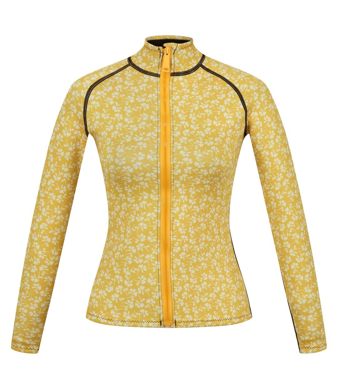 Haut de plongée orla kiely femme jaune Regatta-1