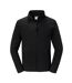 Mens Essential Soft Shell Jacket Black Russell-1