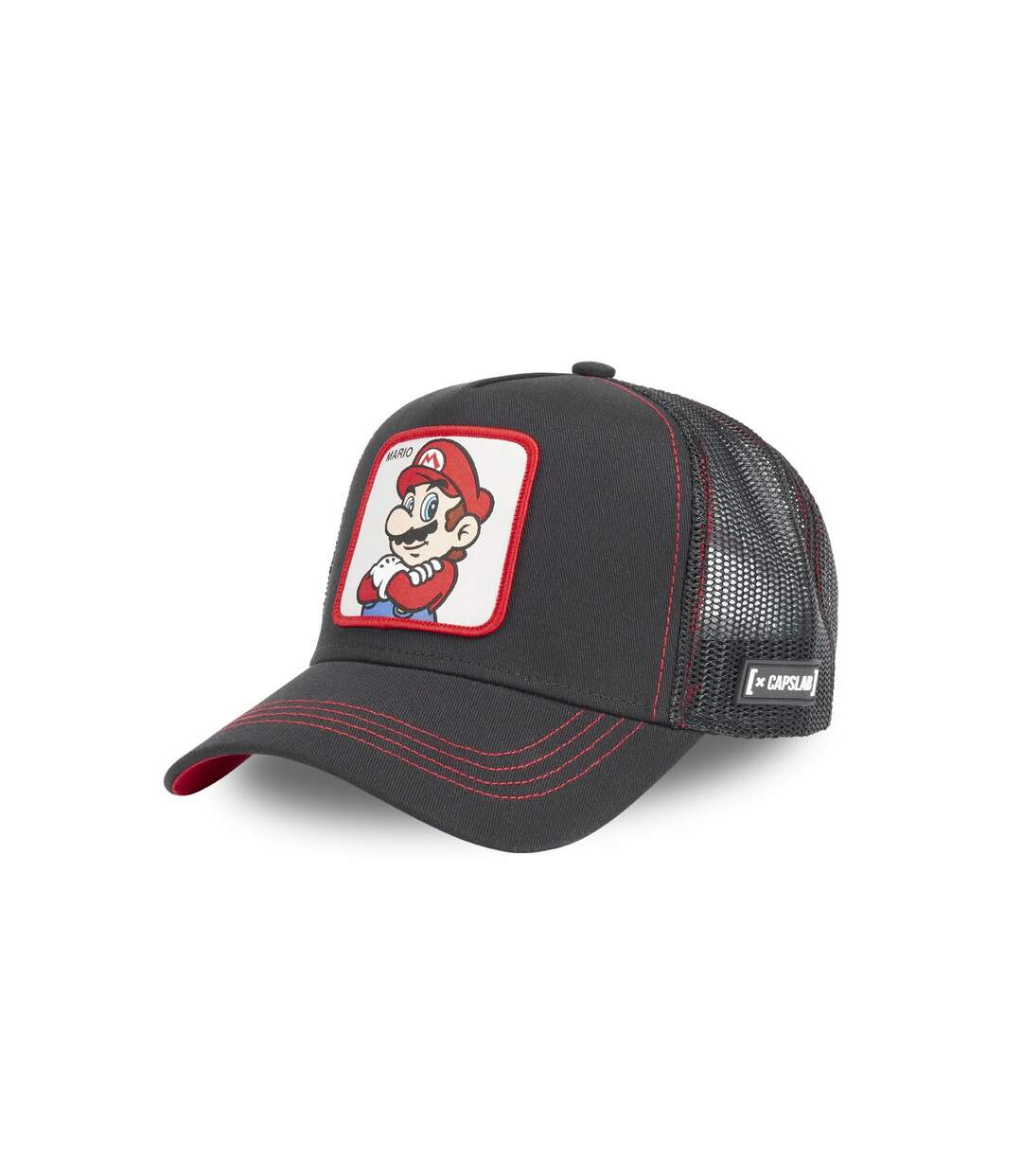 Casquette Trucker Super Mario Blanc Capslab-1