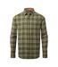 Craghoppers Mens Checked Long-Sleeved Shirt (Blue Navy)