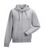 Veste À Capuche Authentic Homme Gris Clair Russell-4