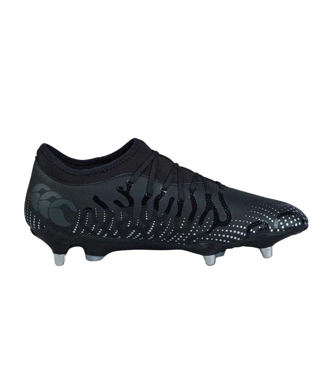 Chaussures De Rugby Pour Terrain Souple Speed Infinite Team Homme Noir Argenté Canterbury-1