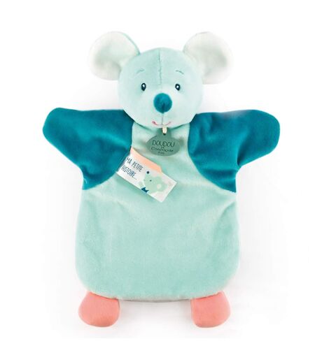 Doudou polyester 2 en 1 collection LES MARIONNETTES Souris