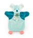 Doudou polyester 2 en 1 collection LES MARIONNETTES Souris-1