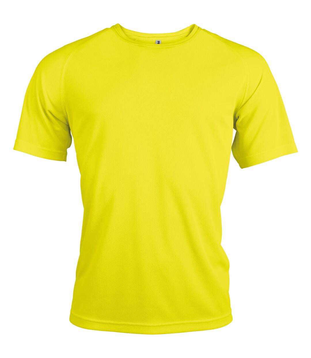 T-shirt sport homme jaune fluo Kariban