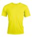 Kariban Mens Proact Sports / Training T-Shirt (Fluorescent Yellow) - UTRW2717