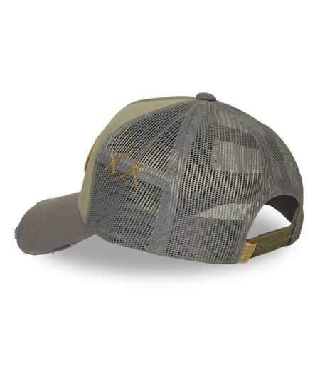 Casquette trucker avec filet effet usé avec filet et patch Used15 Vondutch