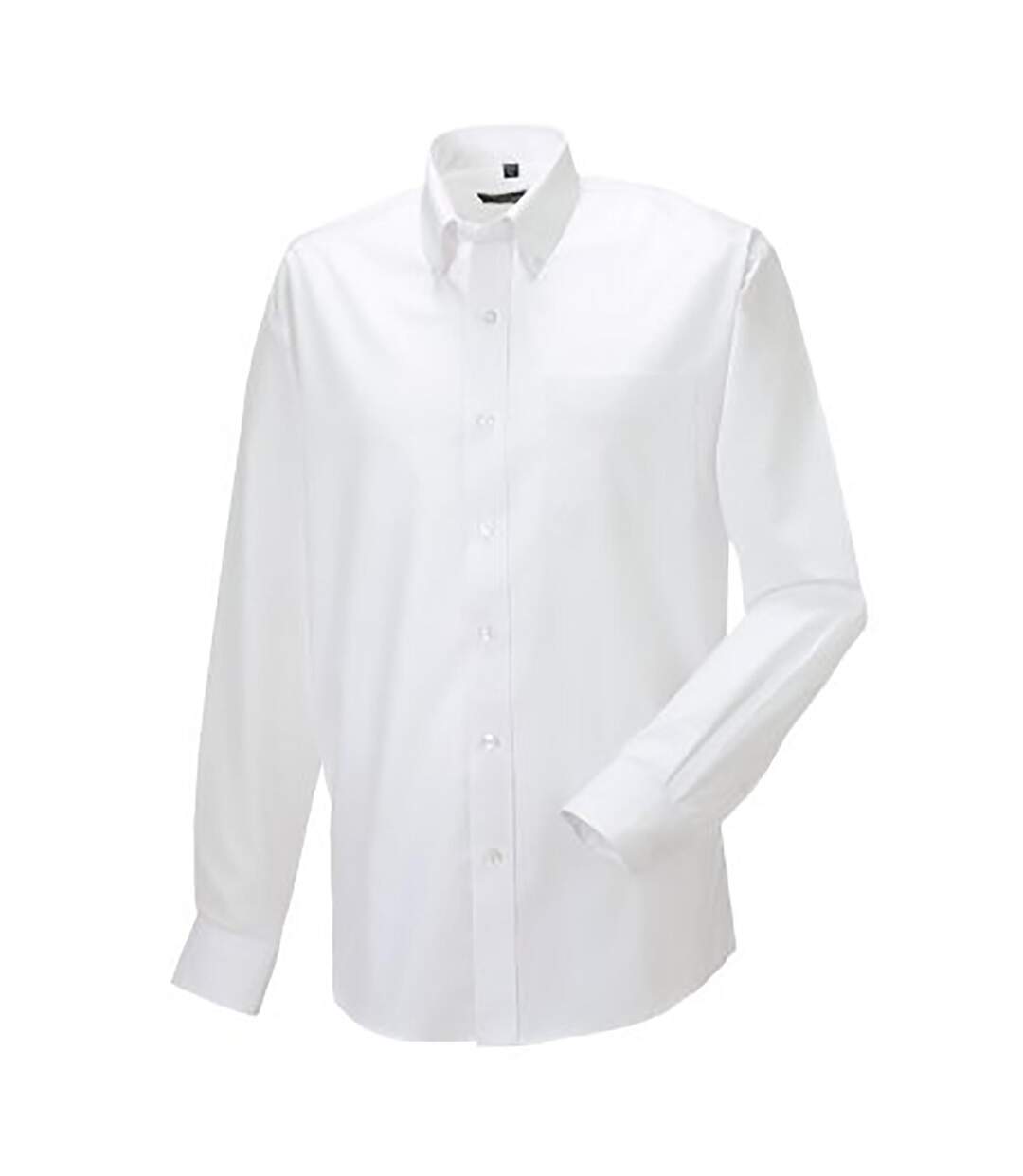 Chemise Manches Longues Homme Blanc Russell-3