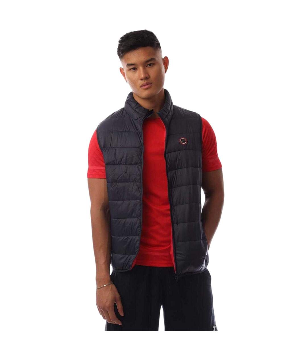 Mens Wilson Lightweight Gilet Navy Jack And Jones-2