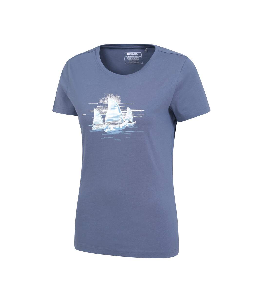 T-shirt femme bleu Mountain Warehouse