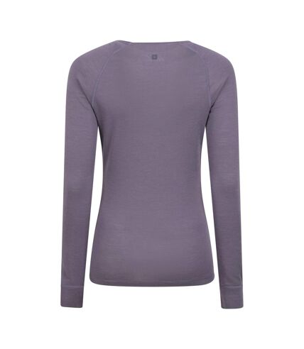 Haut thermique merino femme vieux violet Mountain Warehouse