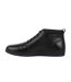 Mens Elgan Leather Flat Boots Black Firetrap-3