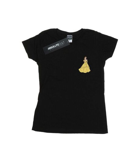 Disney Princess - T-shirt BELLE CHEST - Femme (Noir) - UTBI37049