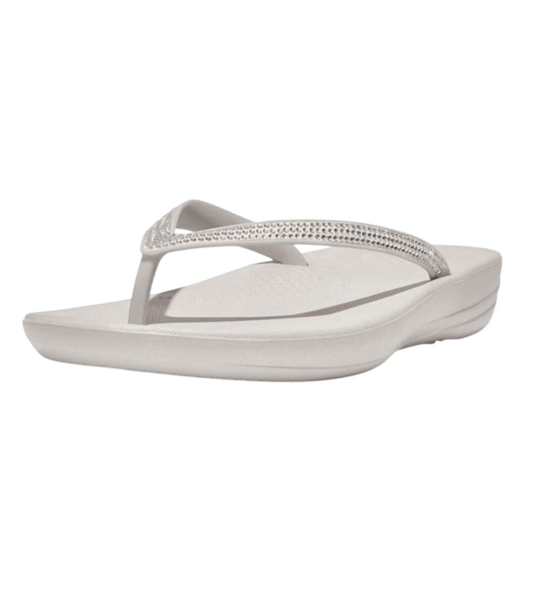 Tongs Motif/style Scintillant Femme Gris Fit Flop-1