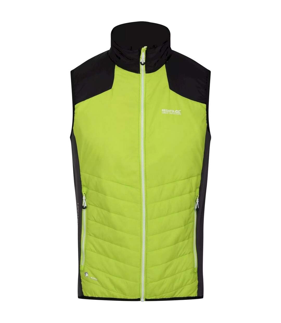 Mens Halton Vi Lightweight Body Warmer Bright Kiwi Black Regatta-1