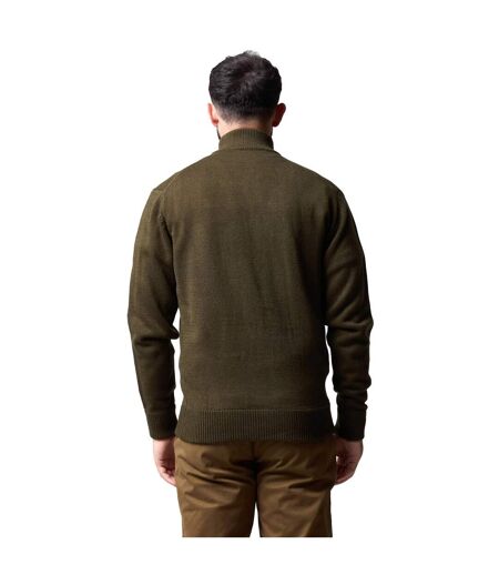 Sweat Motif/style Faisan Homme Vert Olive Jack Pyke