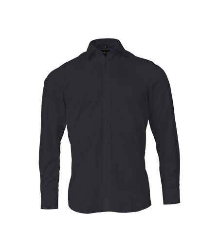Chemise Manches Longues Homme Noir Marvelis