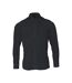 Chemise Manches Longues Homme Noir Marvelis-1