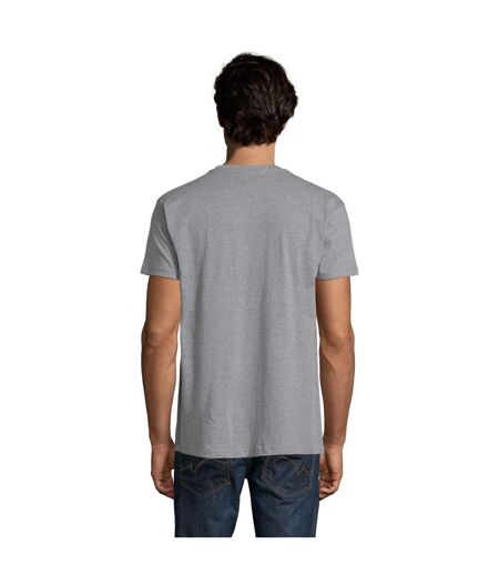 T-shirt Imperial Adulte Gris Chiné SOLS