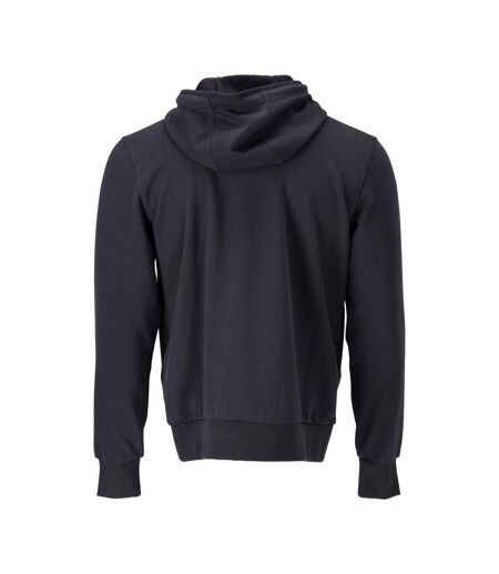 Unisex Adult Plain Full Zip Hoodie Dark Navy Mascot