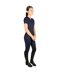 Womens/ladies Torrellas Horse Riding Tights Navy HYCONIC-3