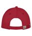 Casquette doyle adulte rouge Elevate