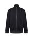 Mens Casual Full Zip Hoodie Black Boss-1